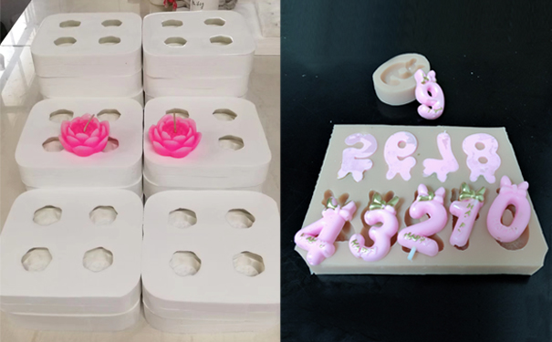 蠟燭模具用什么硅膠制作？